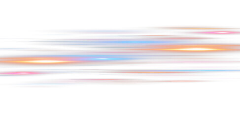 Speed Effect with Blue Light Lines – Motion Trail Vector on White Background, Abstract Fast Movement Design, Glowing Stripes for Tech Banner, Futuristic Dynamic Energy Illustration.PNG