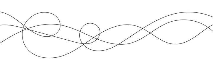 Thin wavy line pattern with flowing curves, undulating abstract background. Squiggle design for subtle. Flat vector illustration isolated on white background. Vector Illustration . EPS 20 . 
