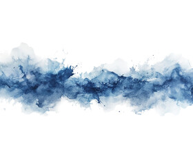 Obraz premium Abstract colorful liquid paint splashes isolated on transparent background, A colorful explosion of paint splatters with watercolor design, Vibrant Multicolor Cloud Explosion Backdrop.