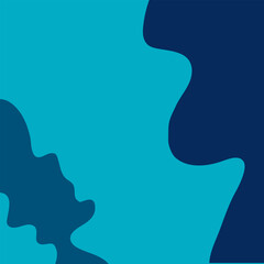 Simple yet elegant abstract blue background, with a distinct, organic separation revealing a lighter blue undercurrent