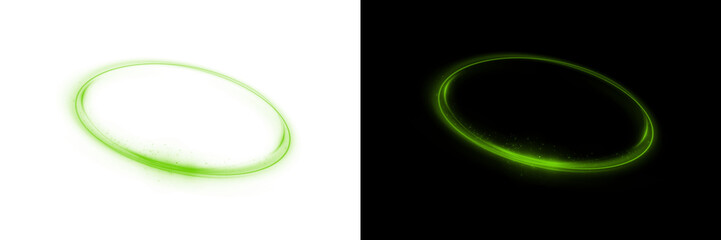 Fresh wind swirls with green leaves and glitter, vibrant neon green lines, futuristic light trail, glowing twirl PNG, sparkling energy effect, abstract nature design, eco-friendly bright wave motion.	