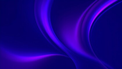 Fototapeta premium Abstract blue and purple flowing lines.