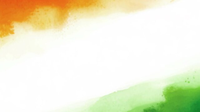 Tricolor Independence day design Republic Day, orange, saffron, kesari, white, green, colors, Flag, motion, video, background, 15 august, 26 january, hoisting, ceremony,