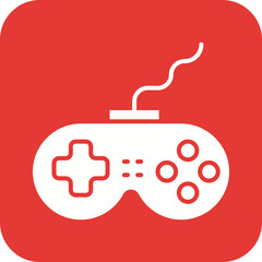 Gaming Console II icon vector image. Suitable for mobile apps, web apps and print media.