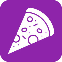 Slice of Pizza icon vector image. Suitable for mobile apps, web apps and print media.