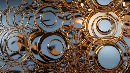 abstract background with circles