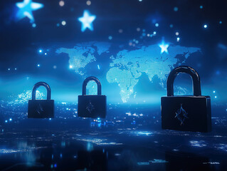 Ultra-Realistic 3D Visualization of Global Cybersecurity Network