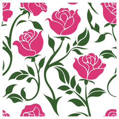 Rose logo design, colorful rose design, professional rose vector design