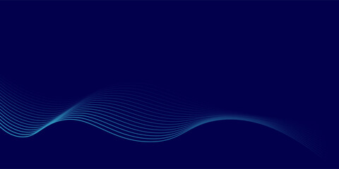 Abstract white glowing geometric lines on gray background. Modern shiny blue circle lines pattern. Futuristic technology concept. Suit for cover, poster,