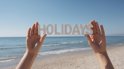 Celebrating holidays with a beach getaway for relaxation and summer fun