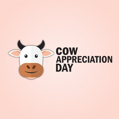vector graphic of Cow Appreciation Day ideal for Cow Appreciation Day celebration