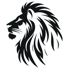 lion head vector