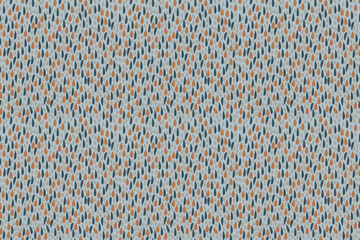 Beautiful Scandinavian seamless pattern with colorful uneven polka dots on  light blue background. Abstract spots. For backgrounds, wallpapers, textiles, packaging, or  website.