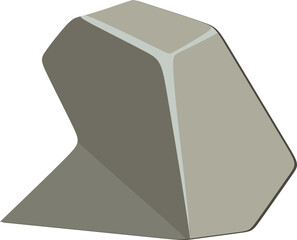 Grey Rocks Illustration
