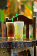 Fresh natural beverages in cahuita, Costa Rica