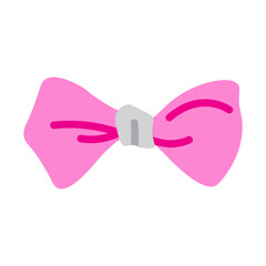 Bow Tie Vector Flat Icon Design