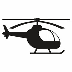 helicopter vector illustration