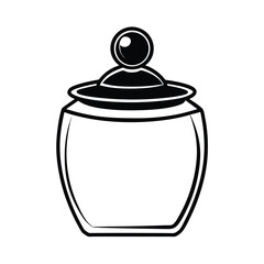 create a lidded spice jar with a unique knob