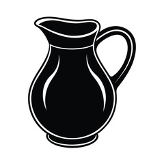 create a pitcher with a rustic matte glaze