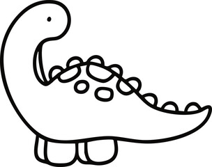 유치원 공룡 라인드로잉 캐릭터 색칠공부 (dinosaur character line drawing coloring)