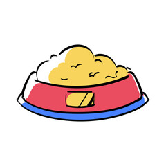 Hand Drawn Pet Veterinary Fill Illustration