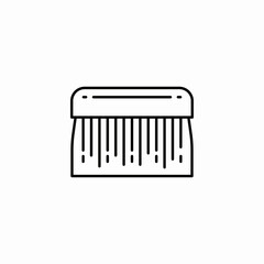 texture brush icon sign vector