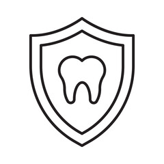 Dental insurance :Vector Icon which can easily modify or edit