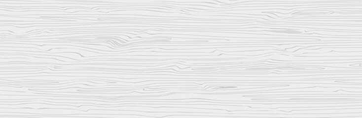 Light gray wooden long texture. Hand drawn natural grain wood vector abstract horizontal background