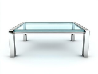 Sleek Glass Table: Modern Furniture Design for Stylish Interiors, Reflecting Contemporary Home Decor and Minimalist Aesthetic with Clean Lines