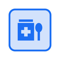 Obraz premium Medicine Bottle Icon