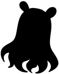 Dumbo Octopus Silhouette Shadow Vector
