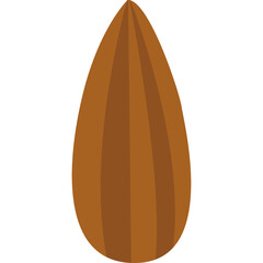 Illustration of Single Almond 