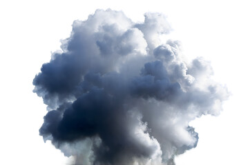 Fototapeta premium Dense Vertical Smoke Explosion