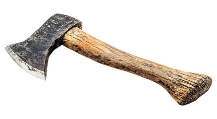 Classic Forestry Axe on Transparent Background, png