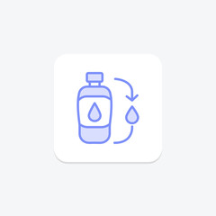 Reusable Water System, vector, pixel perfect, illustrator file