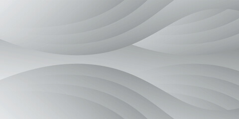 modern abstract white background with gradient color and artistic dynamic line decoration for banner and cover. wave design background. eps. 10