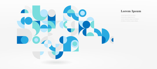 幾何学 抽象 サークル パターン レトロ 夏 背景