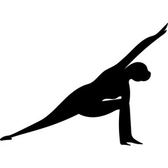Yoga Pose Silhuette