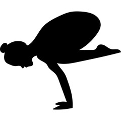 Yoga Pose Silhuette