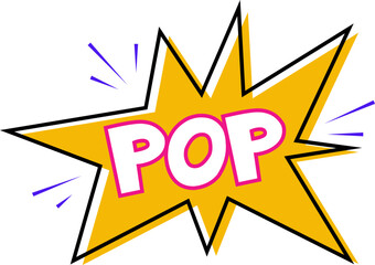 Comic Pop Text