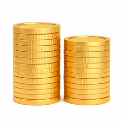 3D Stack of Coins