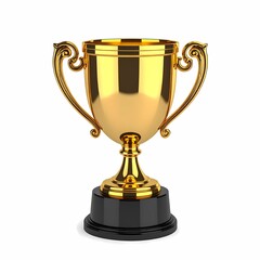3D Gold Trophy