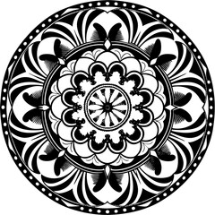 abstract floral pattern