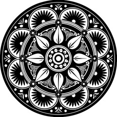 abstract floral pattern