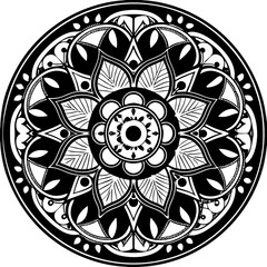 vector illustration of an abstract ornament