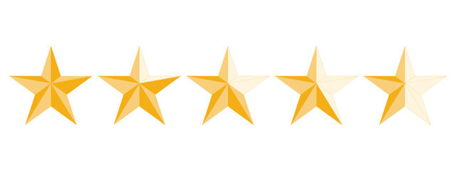 Star vector icon symbol designed in filled, outline, line and stroke style. Concept for star rating, feedback, bookmark, customer review, quality, marking. Isolated vector illustration.	