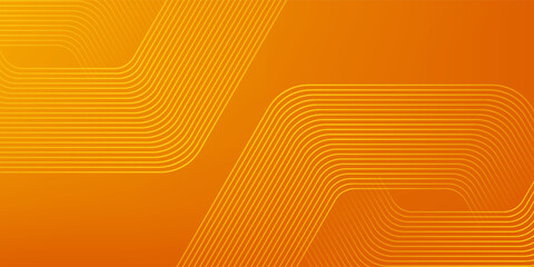 Orange abstract background. Minimal pattern. Vibrant gradient geometric lines. Modern design. Suit for banner, cover, business, flyer, poster, website, brochure, corporate