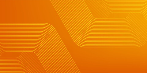 Orange abstract background. Minimal pattern. Vibrant gradient geometric lines. Modern design. Suit for banner, cover, business, flyer, poster, website, brochure, corporate