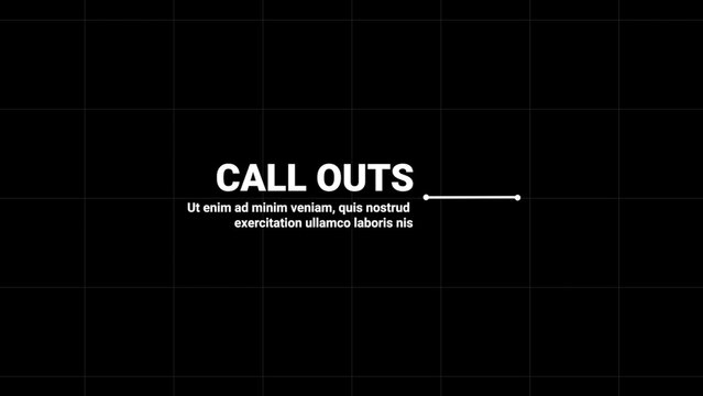 Call - Outs 26