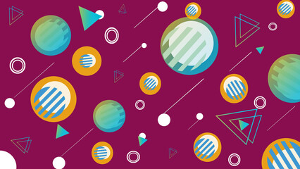 Seamless pattern abstract texture design and background with geometric graphic elements for wallpaper presentation, banners and backgrounds.